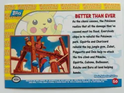 Topps Pokemon the First Movie Rainbow Foil 56 Better than Ever - Image 2