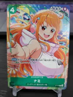 [US SHIP] MINT Nami P-102 Promo Get campaign 2025 One Piece Card Game Japanese - Image 1