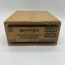 One Piece English EB-03 One Piece Heroines Edition Extra Booster Box Case Sealed - Image 1