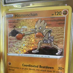 Pokemon Hitmonchan Trading Card Game Classic CGC 9.5 Holo 012/034 2023 - Image 3