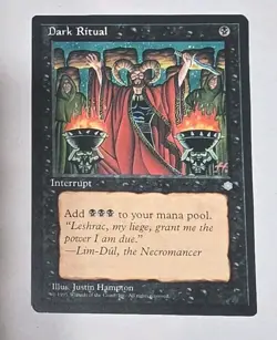 Dark Ritual - Ice Age (Magic The Gathering Card) LP - Image 1