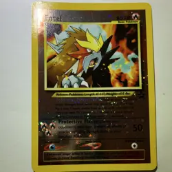Entei WoTC Black Star Promo Reverse Holo #34 Pokemon Card - Image 1