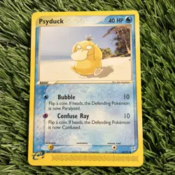 Psyduck Common Team Magma vs Team Aqua 44/95 Pokemon Card LP - Image 1