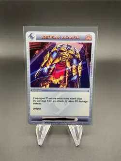 Chaotic card - Xerium Armor 148/200 Lightly Played 1st Edition 2009 4KIDS TCG - Image 1