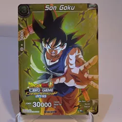 Son Goku P-066 Tournament Championship Promo Prize Dragon Ball Masters Card - Image 1