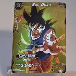 Son Goku P-066 Tournament Championship Promo Prize Dragon Ball Masters Card - Image 2