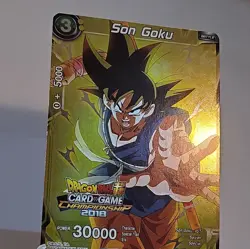 Son Goku P-066 Tournament Championship Promo Prize Dragon Ball Masters Card - Image 3