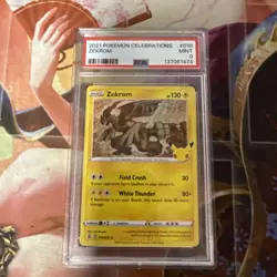 Zekrom 010/025 Celebrations Holo PSA Mint 9 Graded Pokemon Card - Image 1