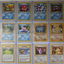Vintage Pokemon Card Lot WOTC + 1st Edition Holo Machamp Base Set Water Cards - Image 1