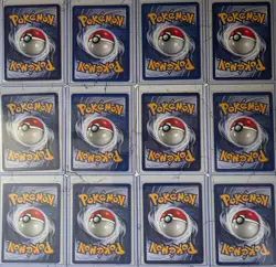 Vintage Pokemon Card Lot WOTC + 1st Edition Holo Machamp Base Set Water Cards - Image 4