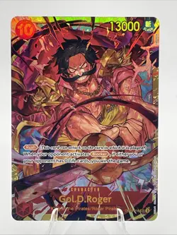 Gol.D.Roger OP09-118 SEC Holo Foil | Emperors in the New World | One Piece Card - Image 1