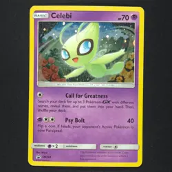 Celebi SM224 - Black Star Promo - Pokemon Card - Image 1