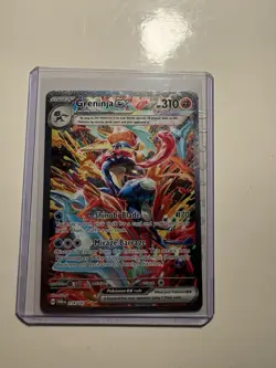 Pokemon TCG Greninja EX Twilight Masquerade Card 214/167 MINT - Image 1