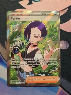 Perrin 209/167 Sv06: Twilight Masquerade Ultra Rare Full Art Holo Card LP - Image 1