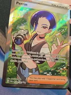 Perrin 209/167 Sv06: Twilight Masquerade Ultra Rare Full Art Holo Card LP - Image 2