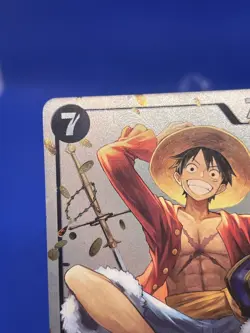 One Piece Tin Pack Set Vol 2 Monkey D Luffy P-075 Promo Card NM - Image 3