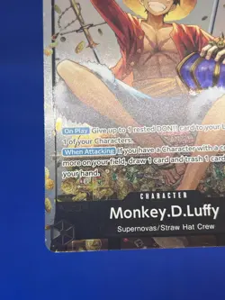 One Piece Tin Pack Set Vol 2 Monkey D Luffy P-075 Promo Card NM - Image 4