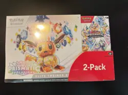 Pokemon Prismatic Evolutions Elite Trainer Box ETB Booster Bundle Costco 2-Pack - Image 1