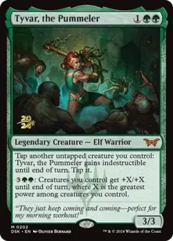 Tyvar, the Pummeler -Foil Near Mint MTG Promos: Prerelease Cards - Image 1