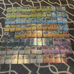 Pokemon 151 Reverse Holo Card Lot 95 No Doubles - Image 1