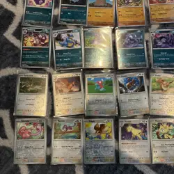 Pokemon 151 Reverse Holo Card Lot 95 No Doubles - Image 2