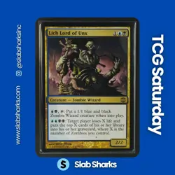 2009 MAGIC: THE GATHERING ALARA REBORN #24 LICH LORD OF UNX - Image 1