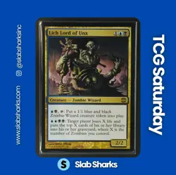 2009 MAGIC: THE GATHERING ALARA REBORN #24 LICH LORD OF UNX - Image 1