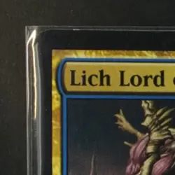 2009 MAGIC: THE GATHERING ALARA REBORN #24 LICH LORD OF UNX - Image 3