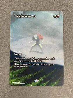 Blasphemous Act Avatar The Last Airbender Eternal Hand Painted Altered Art Tentz - Image 3