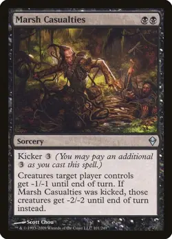 4x Marsh Casualties (101) Zendikar ZEN MTG Magic - Image 1