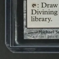 2004 MAGIC: THE GATHERING CHAMPIONS OF KAMIGAWA #268 SENSEI'S DIVINING TOP - Image 4