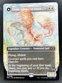 Eirdu, Carrier of Dawn / Isilu, Carrier of Twilight M 0286 MTG: Lorwyn Eclipsed - Image 1