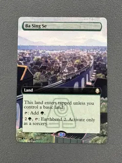 Ba Sing Se Showcase MTG Avatar The Last Airbender Hand Painted Altered Art Tentz - Image 3