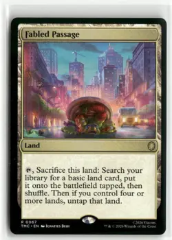 Fabled Passage - Teenage Mutant Ninja Turtles - MtG- NM - Image 1