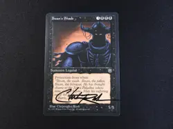Ihsan's Shade Signed NM [Homelands] Christopher Rush Mtg Free Tracking! - Image 1