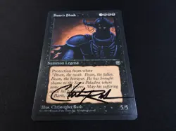 Ihsan's Shade Signed NM [Homelands] Christopher Rush Mtg Free Tracking! - Image 2