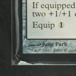 2009 MAGIC: THE GATHERING ZENDIKAR #196 BLADE OF BLOODCHIEF - Image 4