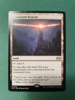 1x MTG Command Beacon -Tarkir: Dragonstorm - Magic the Gathering Rare - Image 1
