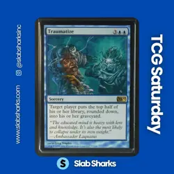 2009 MAGIC: THE GATHERING 2010 CORE SET #77 TRAUMATIZE - Image 1