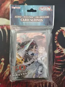 Yu-Gi-Oh! Albaz-Ecclesia-Tri-Brigg Card Sleeves Sealed (50) - Image 1