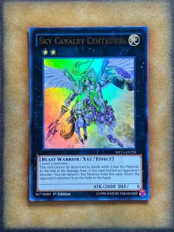 Yugioh Sky Cavalry Centaurea MP15-EN225 Ultra Rare 1st Ed NM - Image 1