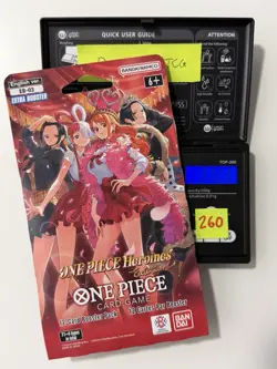 (HEAVY)🔥One Piece Heroines Edition EB 03 Sleeved Booster Pack (Factory Sealed) - Image 1