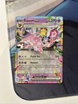 Espeon ex 034/131 Prize Pack Series Cards stamp Holo NM - Image 1