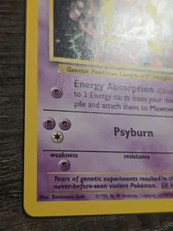 Mewtwo - 14 - Pokemon Wizards Black Star Promo Card LP - Image 2