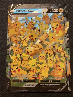 Pikachu V-UNION Jumbo Card Pokemon TCG Celebrations - Image 1
