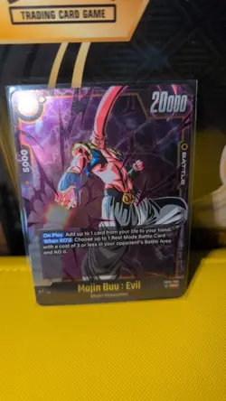 Majin Buu Evil FB05-086 Winner Tournament Promo Prize Dragon Ball Card Fusion Wo - Image 1