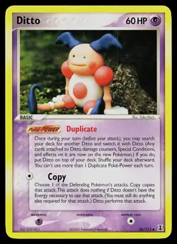 Pokemon Card - Ditto Delta Species 38/113 Uncommon - Image 1