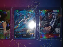 One Piece CCG Lot of 4 Cards Op 15 Eb04 SEC Luffy ,Alt Art Leader Enel, Alt Zoro - Image 3