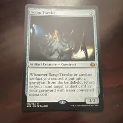 Magic: The Gathering Scrap Trawler Artifact Creature Aether Revolt Colorless Ra… - Image 1