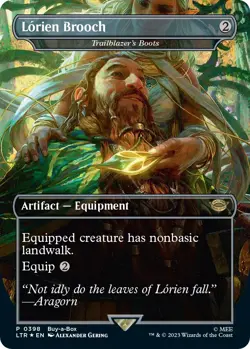 Lorien Brooch - Trailblazer's Boots [BABP - 398] - NM [Foil] TCG MTG - Image 1